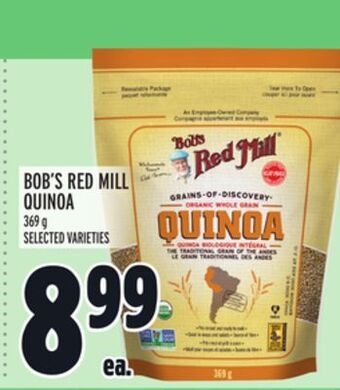 Metro Bob's red mill quinoa offer