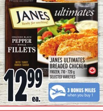 Metro Janes ultimates breaded chicken offer