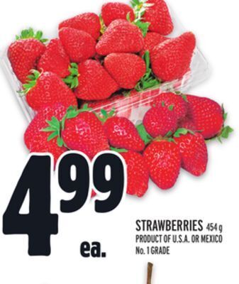 Metro Strawberries offer