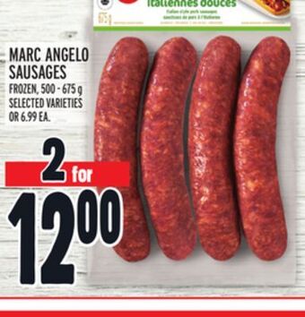Metro Marc angelo sausages offer