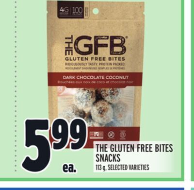Metro The gluten free bites snacks offer