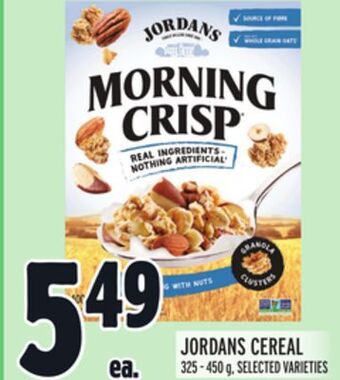 Metro Jordans cereal offer