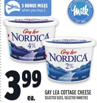 Metro Gay lea cottage cheese offer
