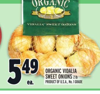 Metro Organic vidalia sweet onions offer