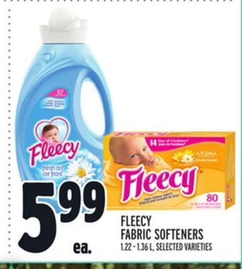 Metro Fleecy fabric softeners offer