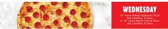 Metro 16 stone baked pepperoni pizza offer