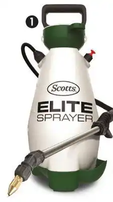 Canadian Tire Scotts elite 2g sprayer offer