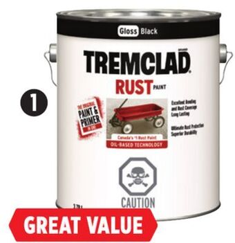 Canadian Tire Tremclad rust paint offer