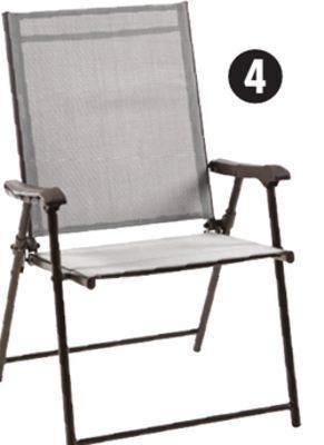 Canadian Tire For living folding sling chair offer
