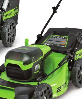 Canadian Tire Greenworks 60v 2.0ah mower, 21 offer