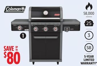 Canadian Tire Coleman revolution bbq offer