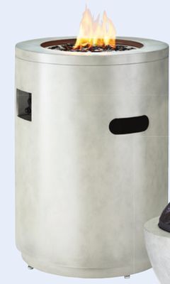 Canadian Tire Canvas concrete gas fire table, 20˝ offer