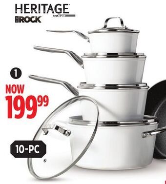 Canadian Tire Heritage the rock ceramic zero cookset offer