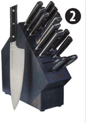 Canadian Tire Paderno 14-pc highland knife block set offer