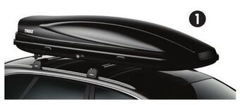 Canadian Tire Thule alpine convoy xt rooftop cargo box, 12 cu-ft offer