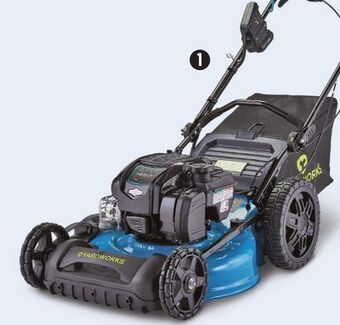Canadian Tire Yardworks ez steer 163cc gas mower offer