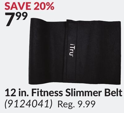 Princess Auto 12 in. fitness slimmer belt offer
