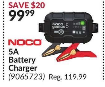 Princess Auto 5a battery charger offer