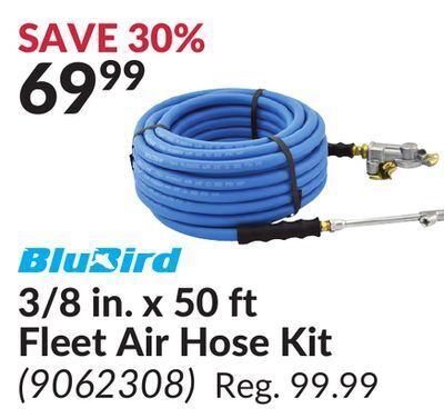 Princess Auto 3/8 in. x 50 ft fleet air hose kit offer