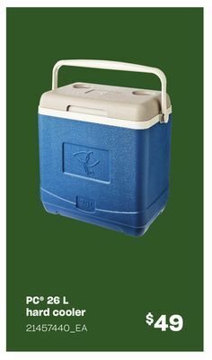 Loblaws Pc® 26 l hard cooler offer