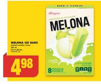 No Frills Melona ice bars, 560 ml offer