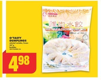 No Frills O'tasty dumplings, 567 g offer