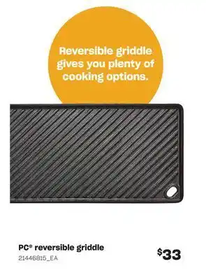 Loblaws Pc® reversible griddle offer