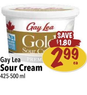 Farm Boy Gay lea sour cream offer