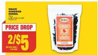 No Frills Grace sundried sorrel, 126 g offer