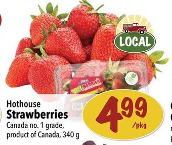 Farm Boy Hothouse strawberries offer