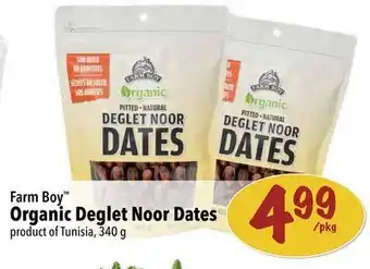 Farm Boy Farm boy™ organic deglet noor dates offer