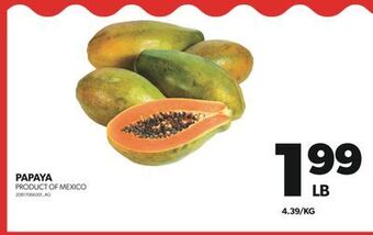 Real Canadian Superstore Papaya offer