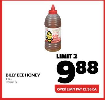 Real Canadian Superstore Billy bee honey, 1 kg offer