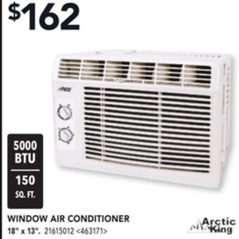 Lowe's Arctic king window air conditioner 18 x 13 offer