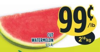 Marché Adonis Cut watermelon offer