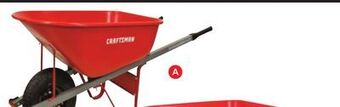 RONA Craftsman wheelbarrow offer