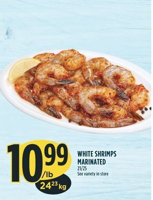 Marché Adonis White shrimps marinated offer