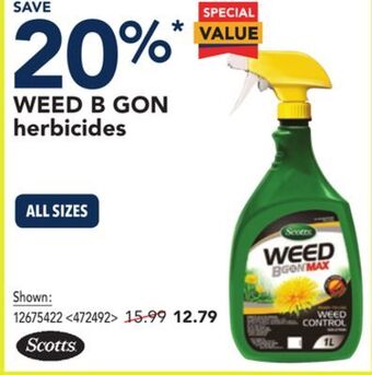 RONA Weed b gon herbicides offer