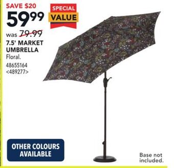 RONA 7.5' market umbrella offer