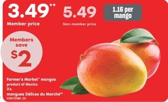 Valu-mart Mangues délices du marché, 3 's offer