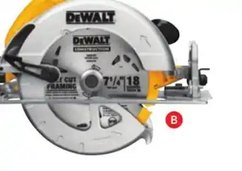 RONA Dewalt 7-1/4 circular saw offer