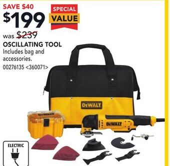RONA Dewalt oscillating tool offer