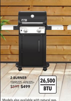 RONA Weber spirit 2-burner barbecue offer
