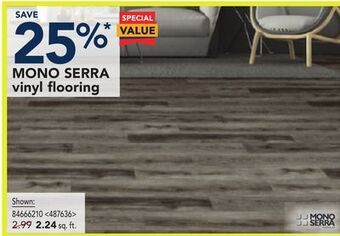 RONA Mono serra vinyl flooring offer