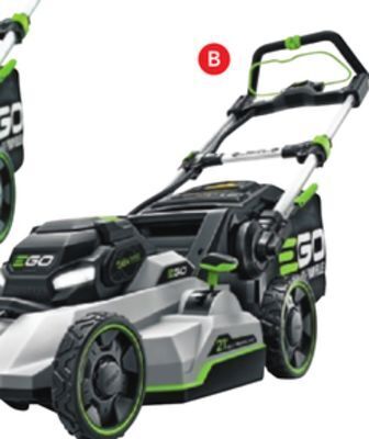 RONA Ego self-propelled lawn mower offer