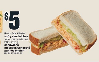 Valu-mart Sandwichs moelleux concocté par nos chefs, 205-282 g offer