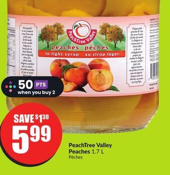 Chalo FreshCo Peachtree valley peaches 1.7 l offer