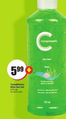 Chalo FreshCo Compliments after sun gel 473 ml offer