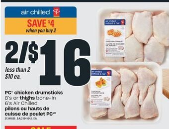 Valu-mart Pilons ou hauts de cuisse de poulet pc offer