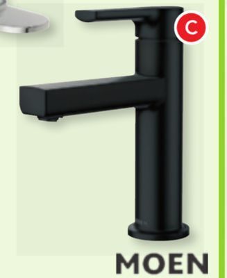 RONA Moen rinza lavatory faucet, matte black finish offer